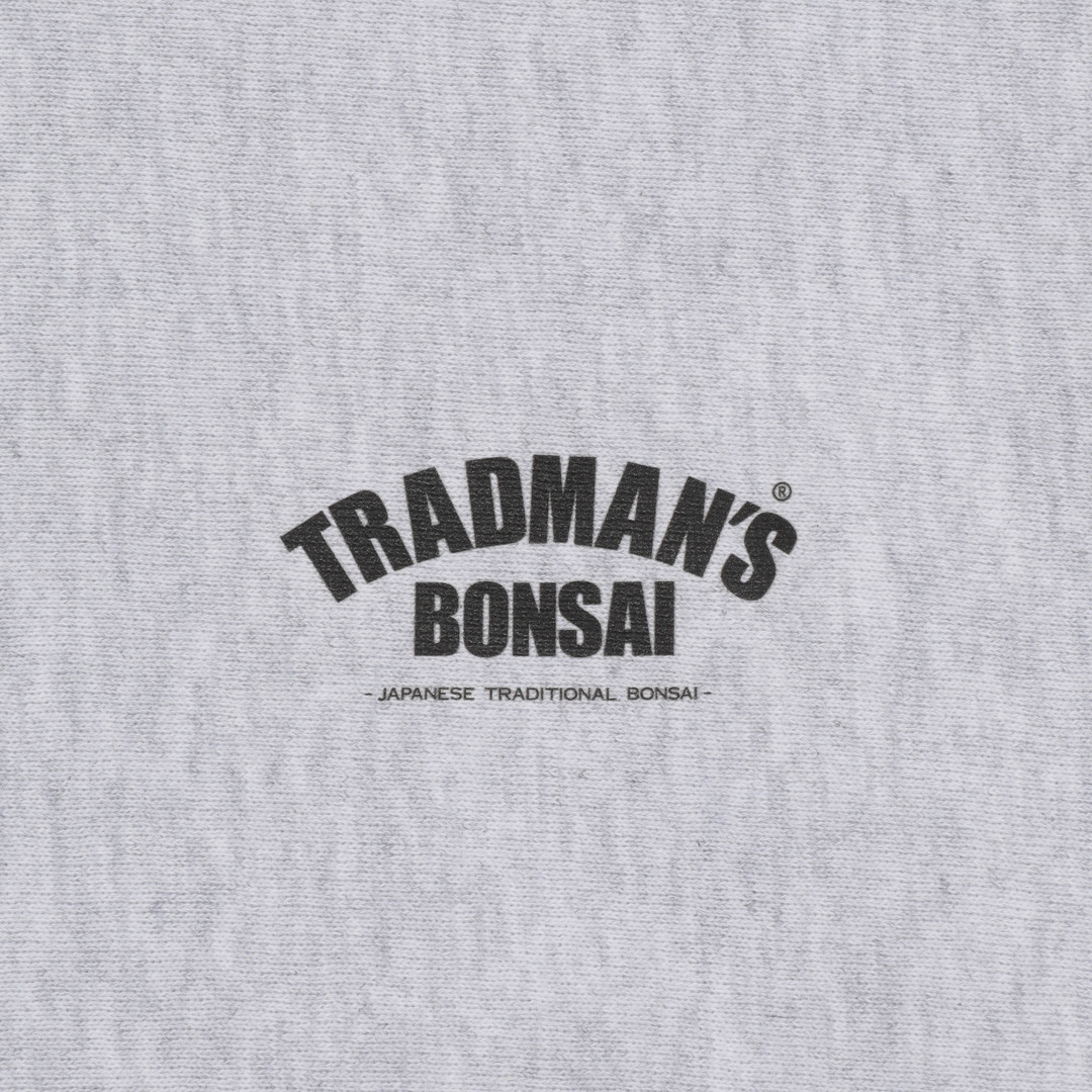 TRAD KAMON HOODIE -GRAY-｜TRADMAN'S BONSAI ONLINE STORE